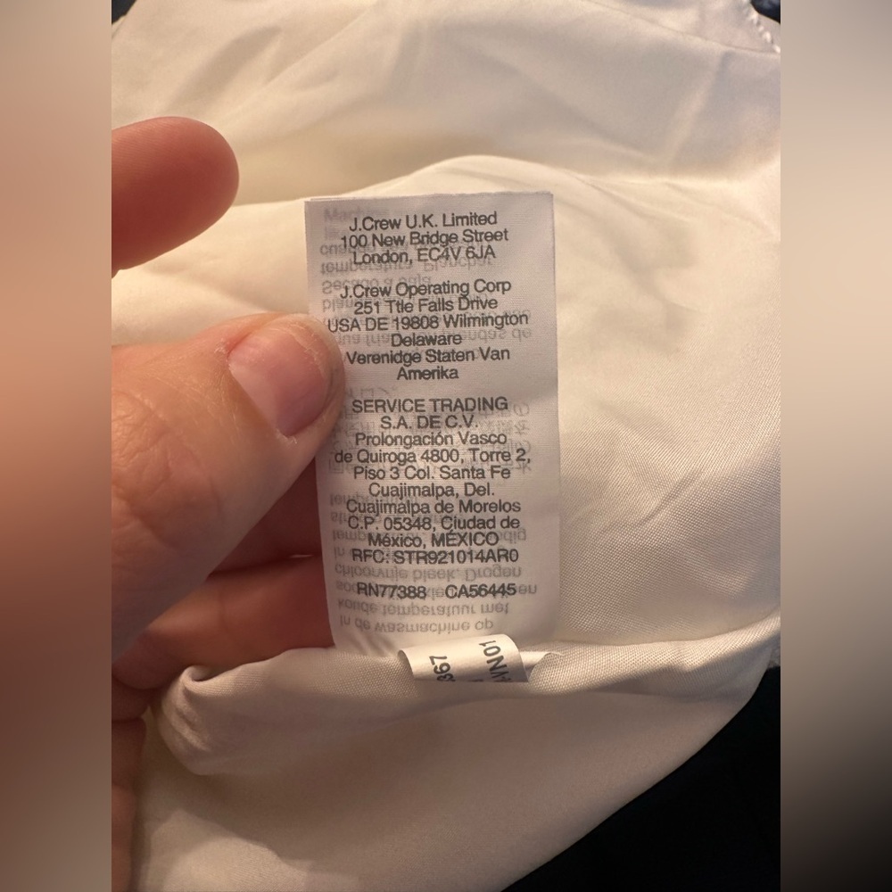 J. by J.Crew Scalloped Cami Tank Top – Ivory, Size 00 - Picture 4 of 5